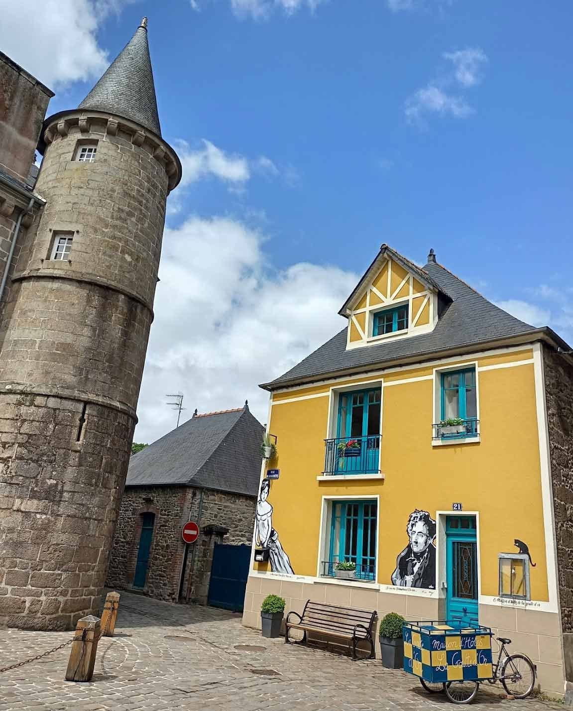 maison d'hôte La goutte d'or face à la lanterne, monument historique